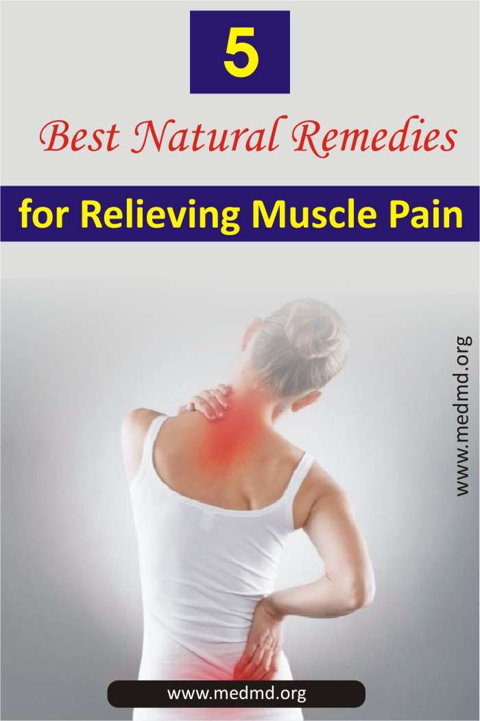 Natural remedies for muscle pain