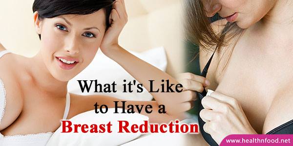 What happens after breast reduction