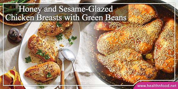 Honey and Chicken Breasts with Green Beans Recipe