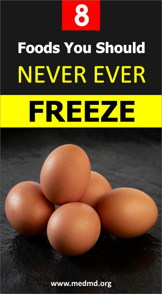 Foods You Should Never Put in the Freezer