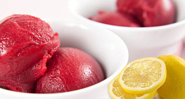 Raspberry Lemonade Sorbet Recipe