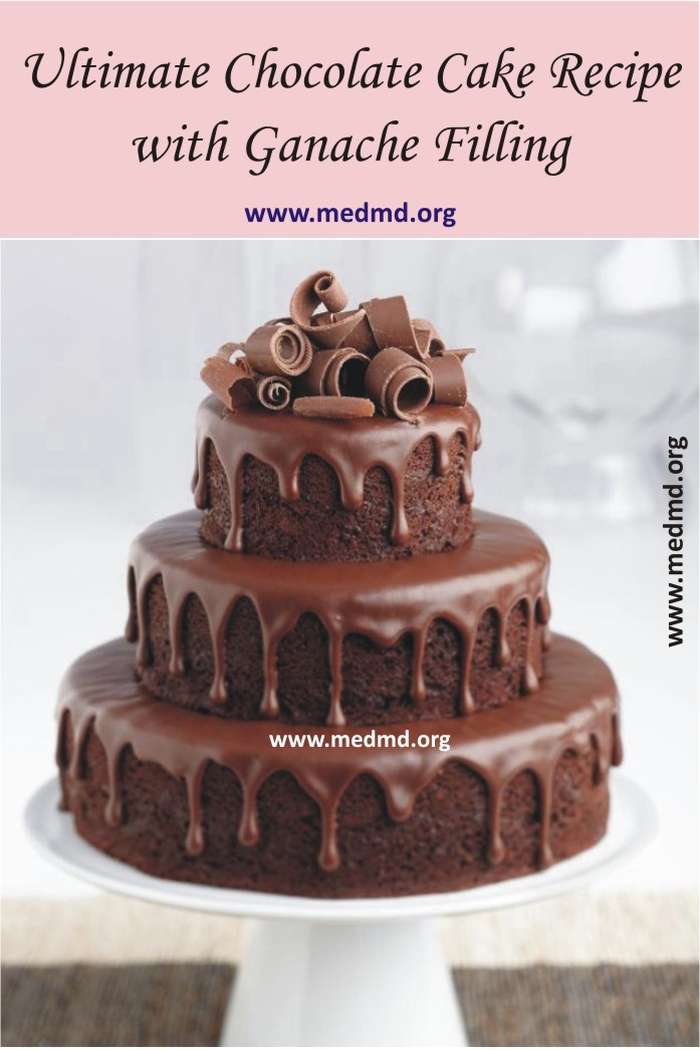 Chocolate Ganache Tiered Cake Recipe