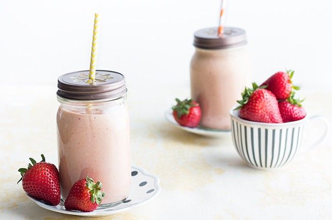 Strawberry and Pineapple Smoothie