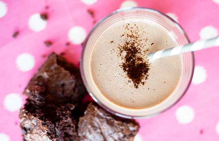 Brownie Protein Smoothie for Weight Loss
