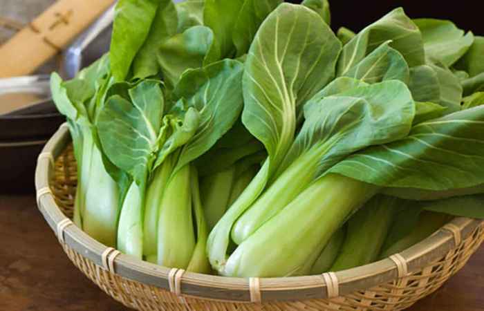 Bok Choy for Healthy Long Life